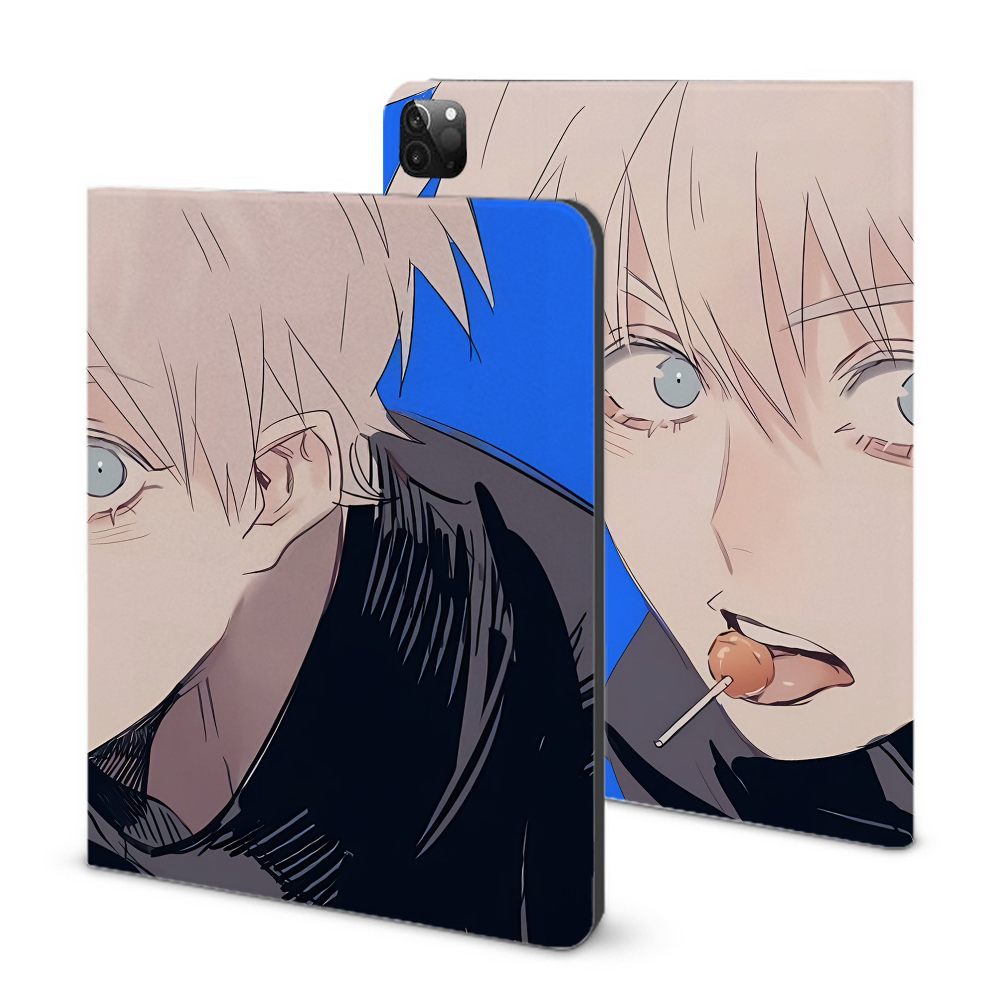 （画像用） 呪術廻戦 Jujutsu Kaisen IPadケース ペンホルダー付き ブックスタイルデザイン